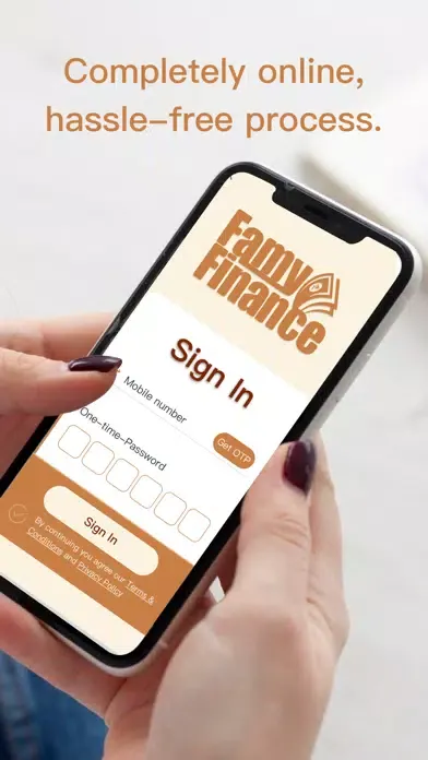 Captures d'écran de Famy Finance