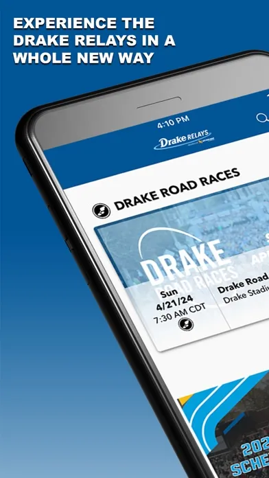 Capturas de pantalla de Drake Relays