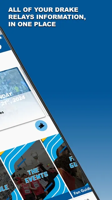 Capturas de pantalla de Drake Relays