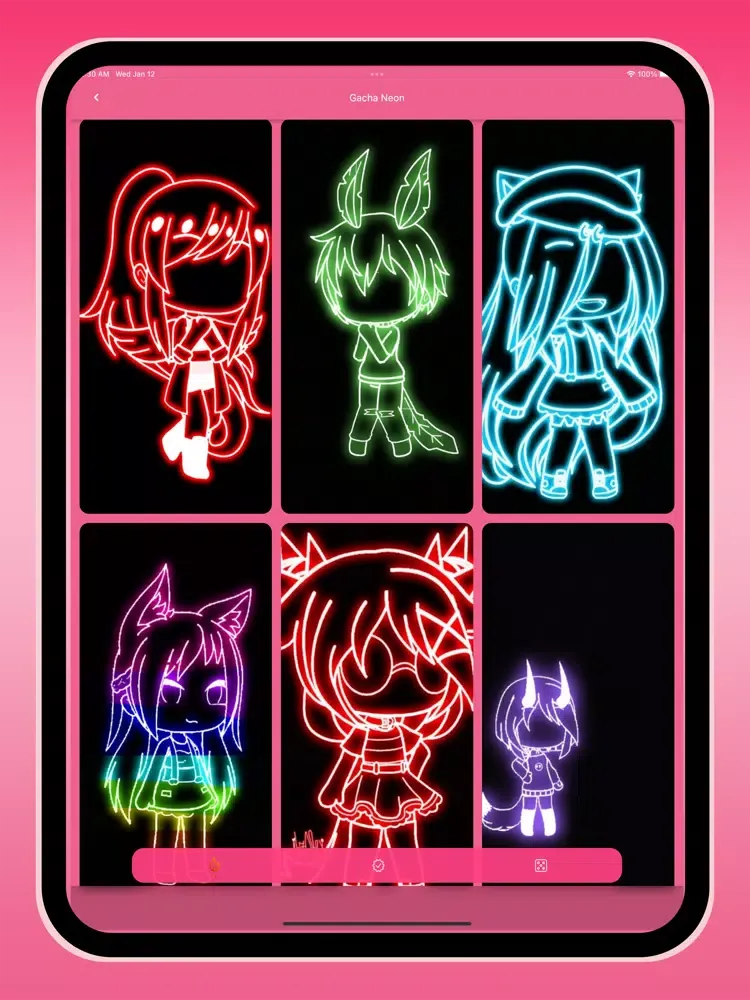 Captures d'écran de Fan Art GL Gacha Characters ! iPad 