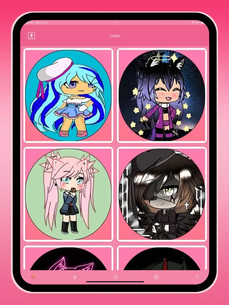 Captures d'écran de Fan Art GL Gacha Characters ! iPad 