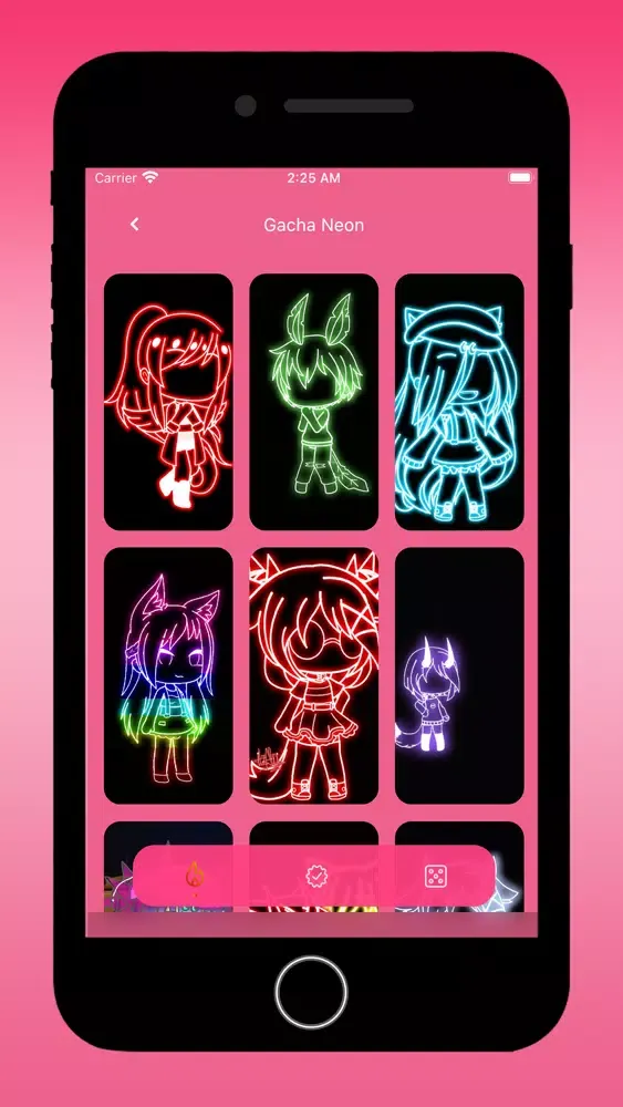 Captures d'écran de Fan Art GL Gacha Characters !