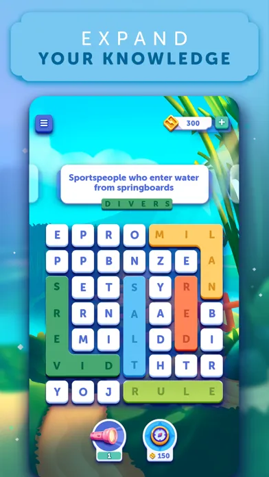 Zrzuty ekranu Word Lanes: Relaxing Puzzles