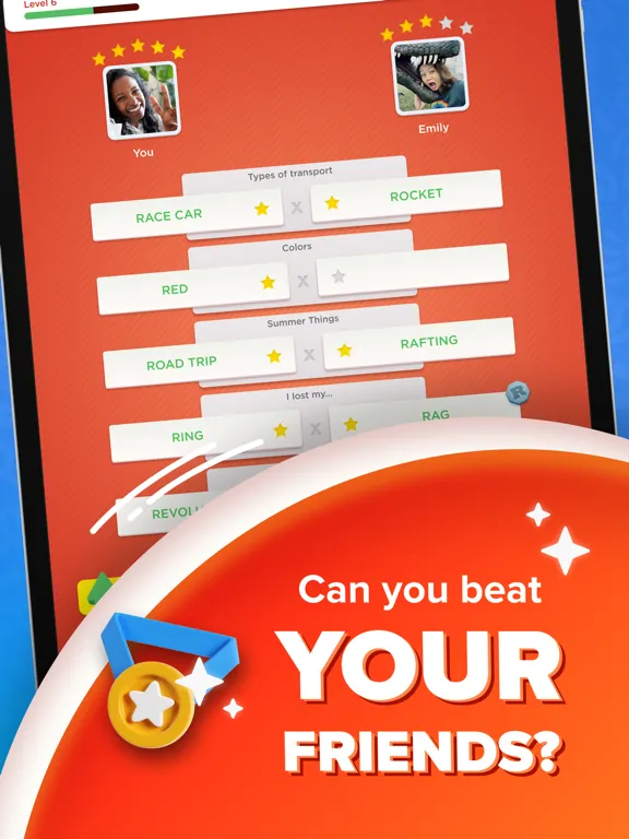 Stop - Categories Word Game iPad Screenshots