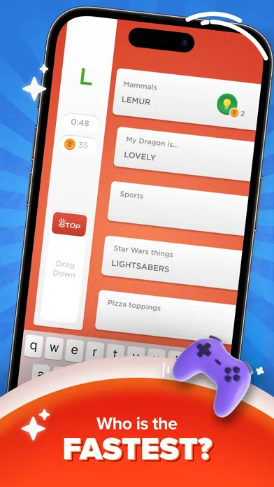 Stop - Categories Word Game Screenshots