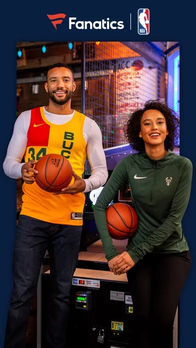 Captures d'écran de Fanatics NBA Shop