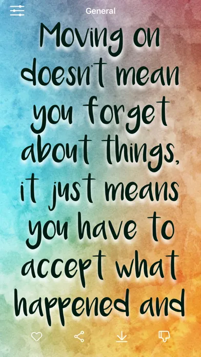 Screenshot di Quotes Go