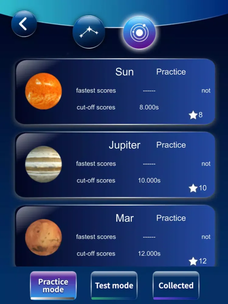 Count Stars - Schulte Grid iPad  Ekran Görüntüleri