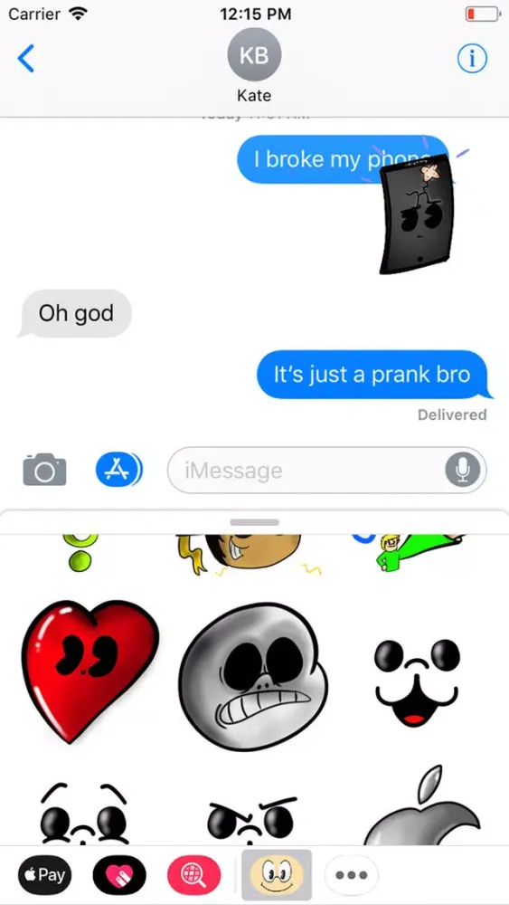 Fancy Buddies Sticker Pack应用截图