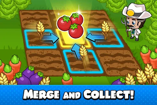 ภาพหน้าจอของ Idle Farm Tycoon - Merge Crops