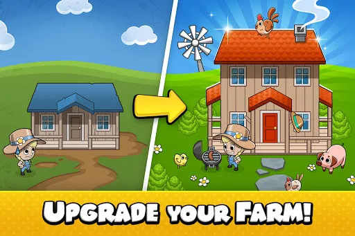 ภาพหน้าจอของ Idle Farm Tycoon - Merge Crops
