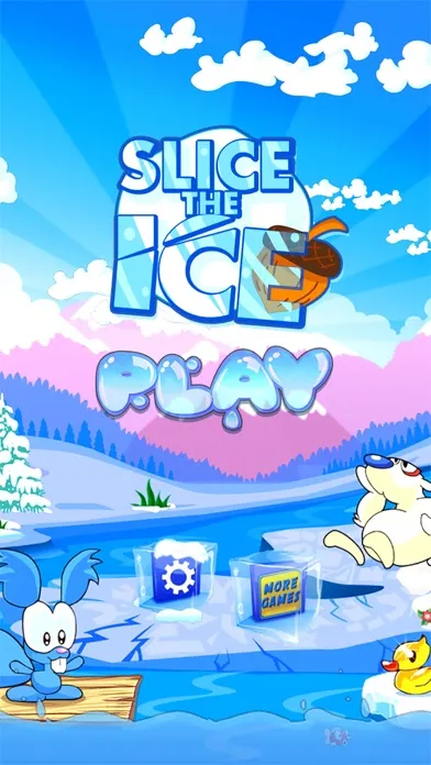 Ảnh chụp màn hình của Slice the Ice - Physics Game