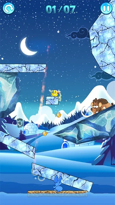 Ảnh chụp màn hình của Slice the Ice - Physics Game