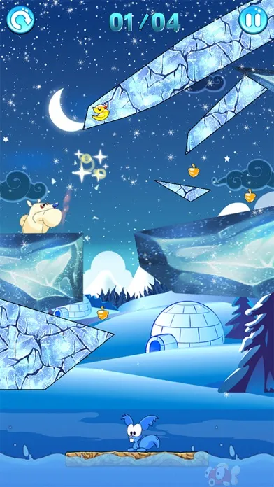 Ảnh chụp màn hình của Slice the Ice - Physics Game