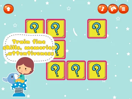 Capturas de pantalla de Fancy Fruit Vocabulary Game iPad 
