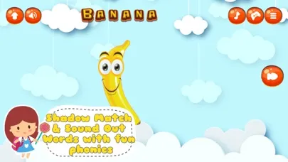 Capturas de pantalla de Fancy Fruit Vocabulary Game