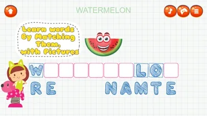 Capturas de pantalla de Fancy Fruit Vocabulary Game