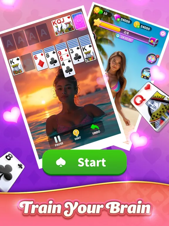 Solitaire - Passion Card Game iPad 應用截圖