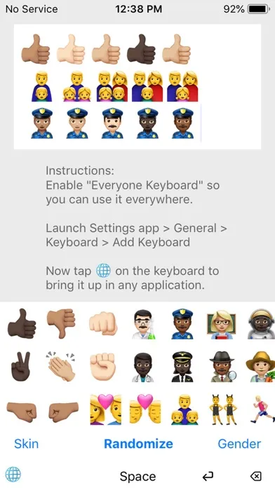 Screenshot di Everyone Emoji Keyboard