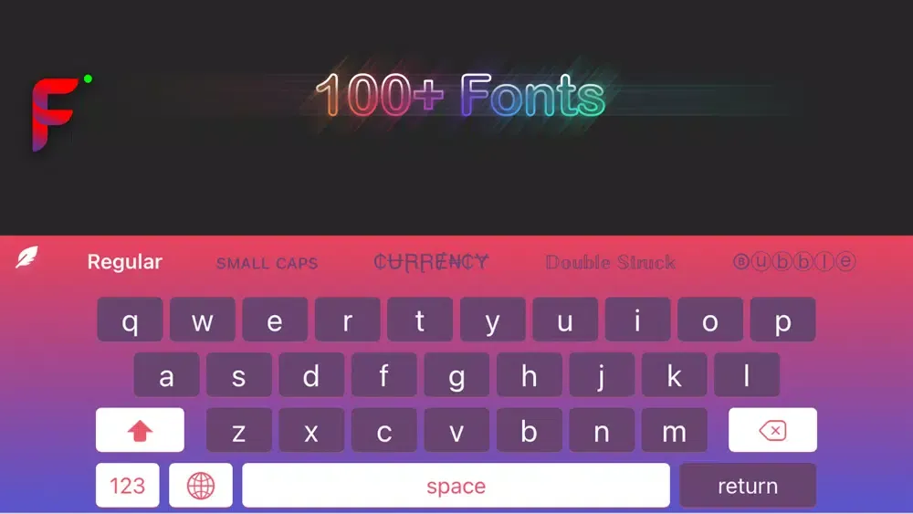 تصاویر Fancy key Pro - Fonts Keyboard