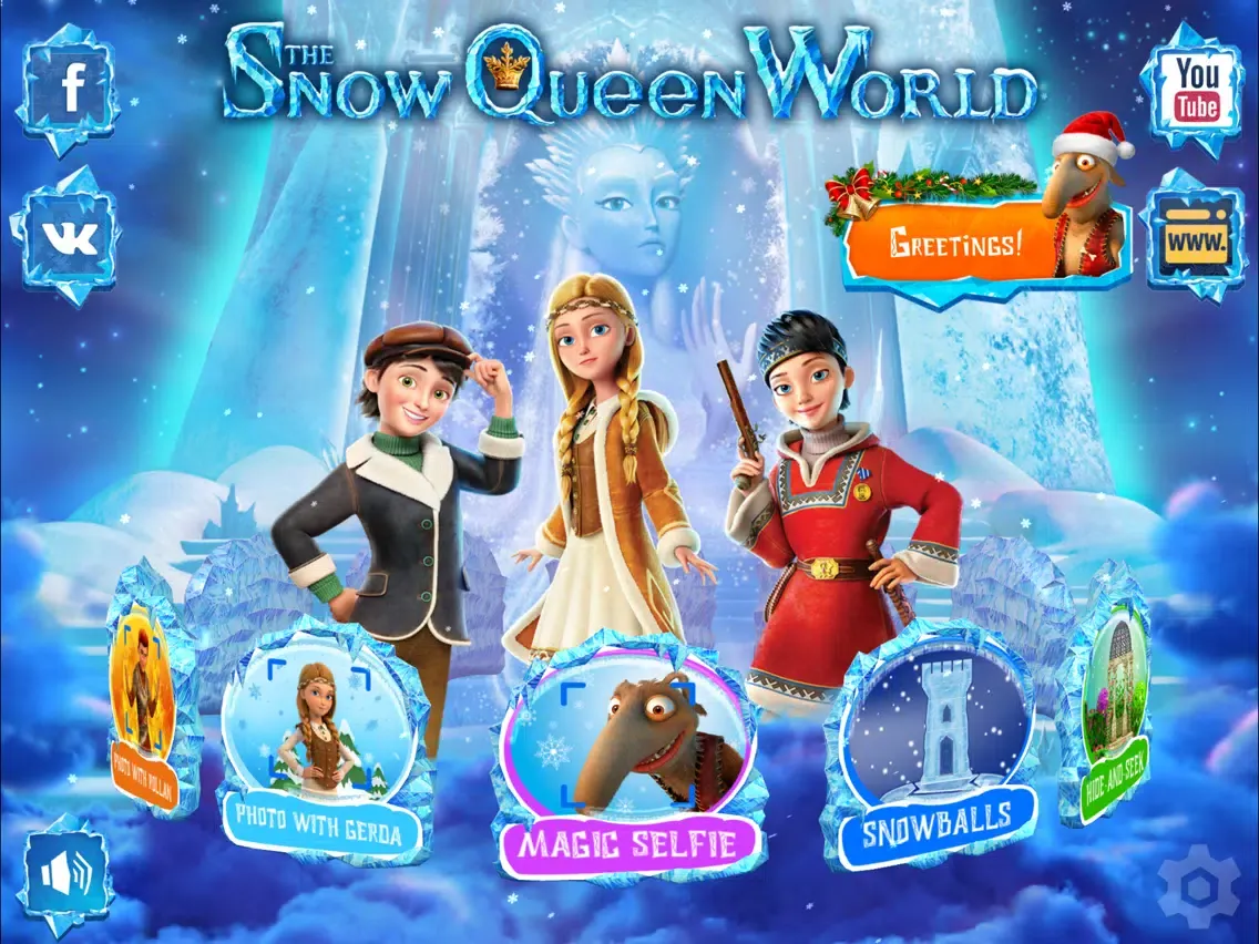 تصاویر Snow Queen World iPad 