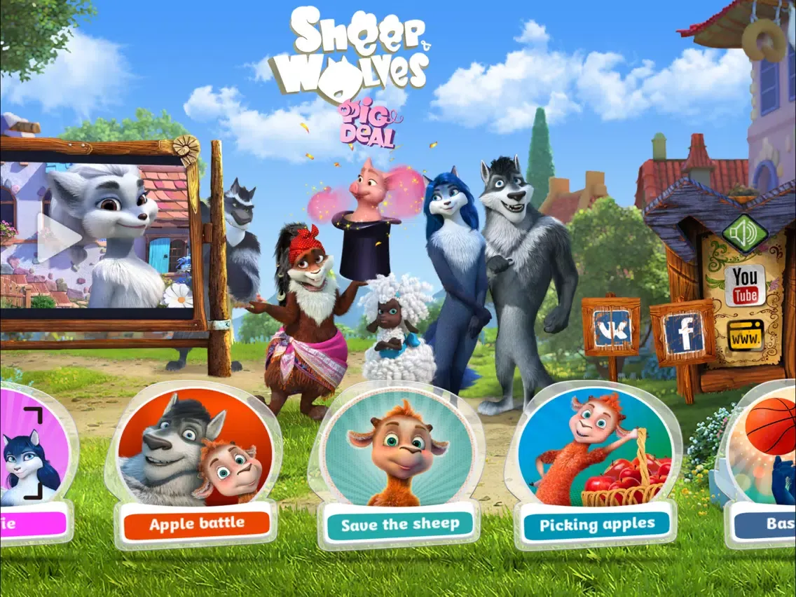 Sheep and Wolves iPad 应用截图