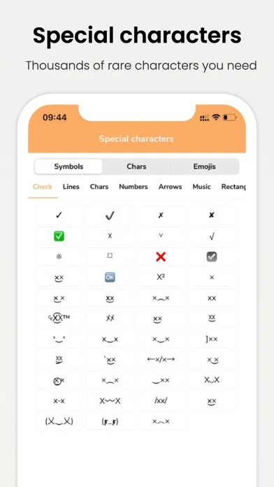 Скриншоты Fancy Text - Special Character