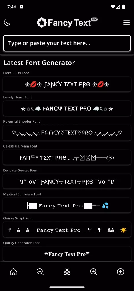 صور Stylish Font & Fancy Text Pro