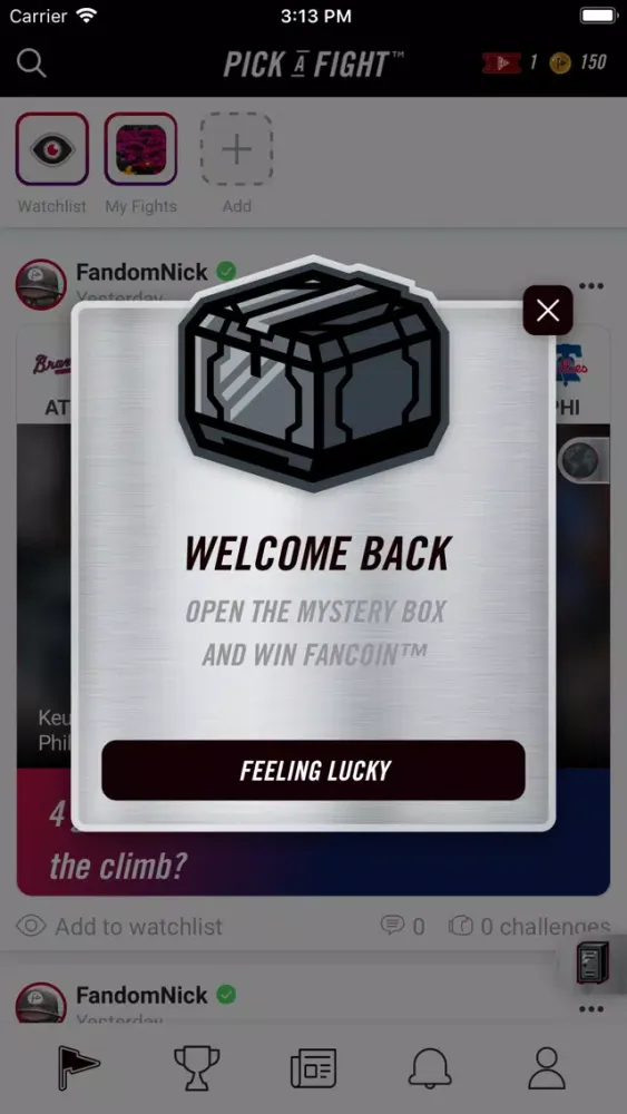 FANDOM SPORTS App স্ক্রিনশট