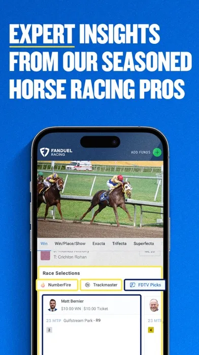 Скриншоты FanDuel Racing - Bet on Horses
