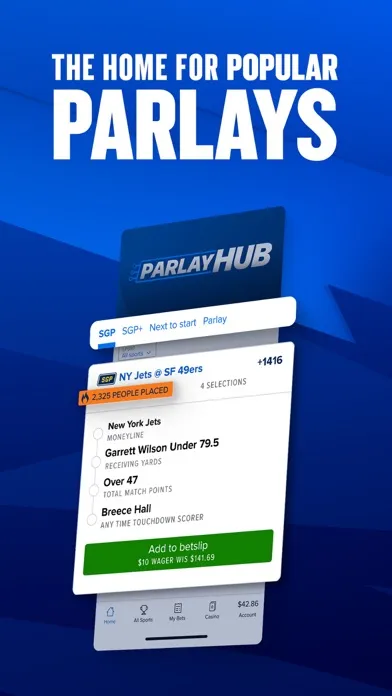 Capturas de pantalla de FanDuel Sportsbook & Casino