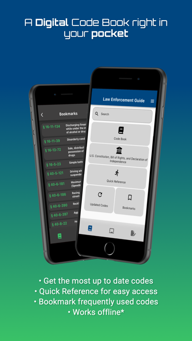 Screenshot di Law Enforcement Guide