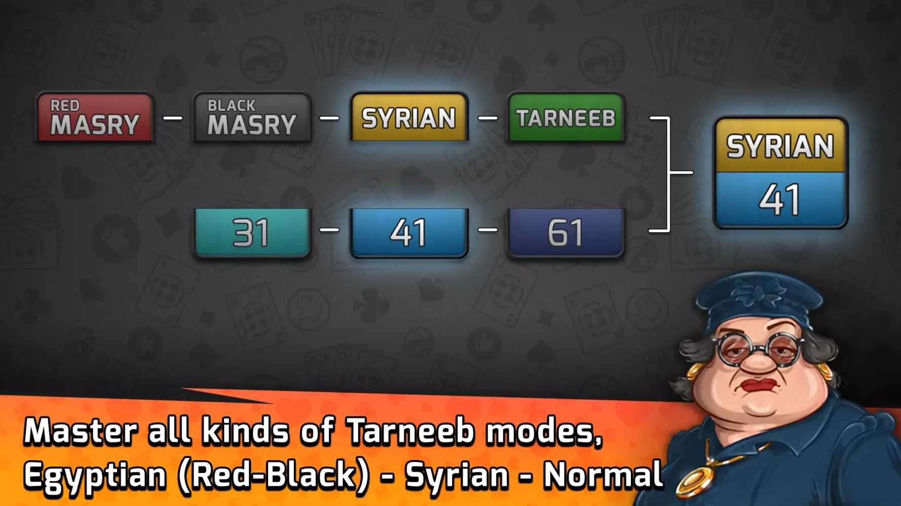 Zrzuty ekranu Pocket Tarneeb