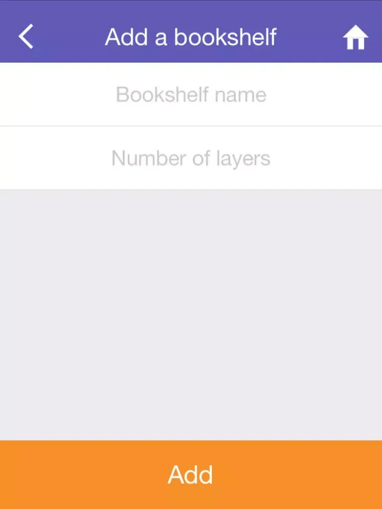 Ảnh chụp màn hình của Simple Bookshelf iPad 