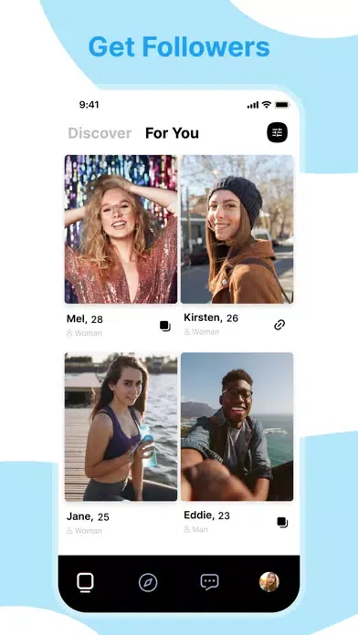Captures d'écran de Fans & Creators : FanFolio