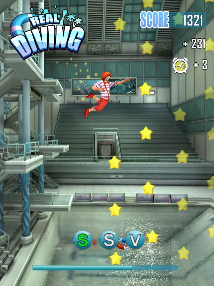 Capturas de pantalla de Real Diving 3D iPad 