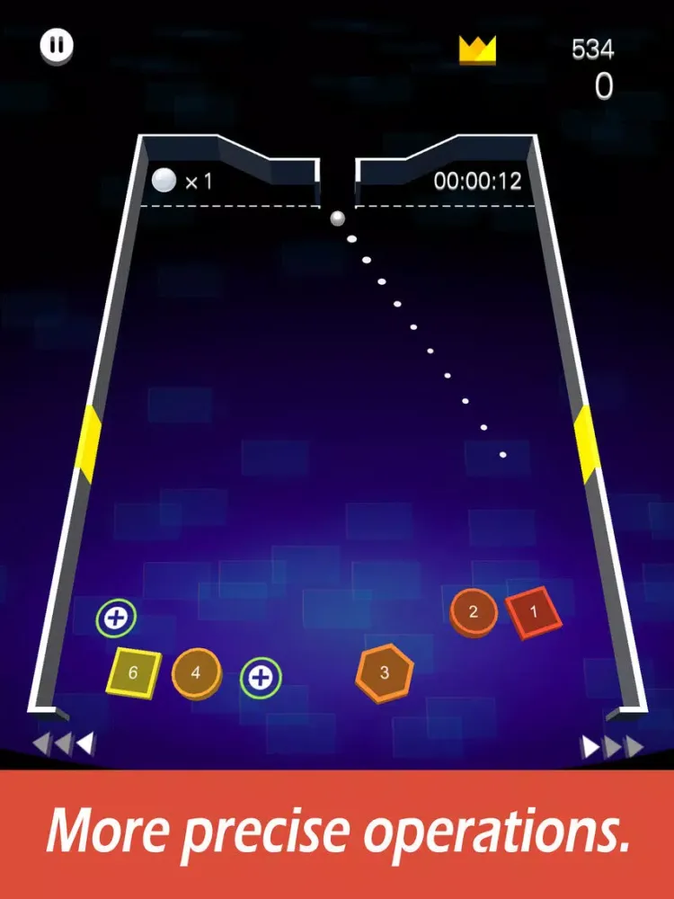 Capturas de tela do Physical ball-3D Breaking ball iPad 