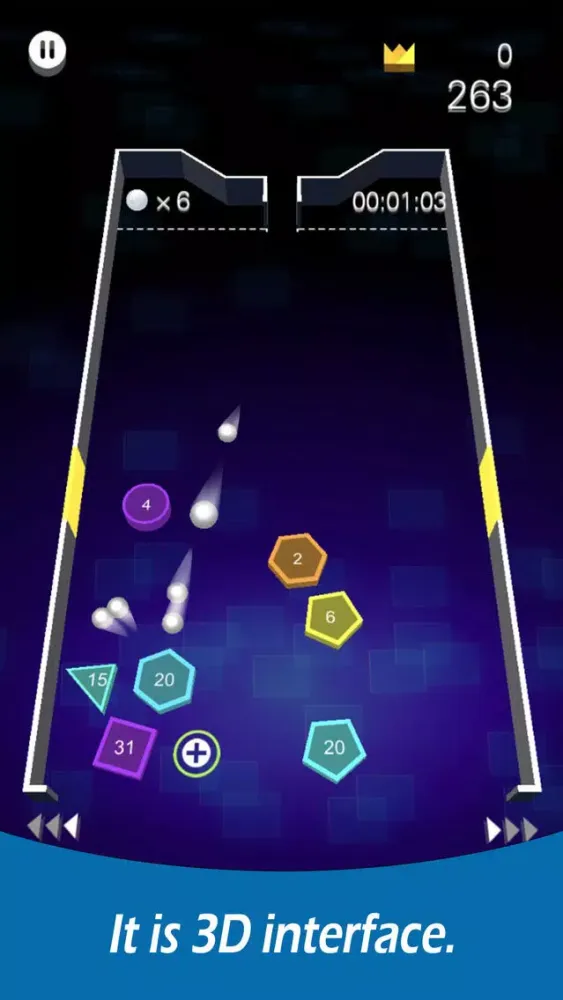 Capturas de tela do Physical ball-3D Breaking ball