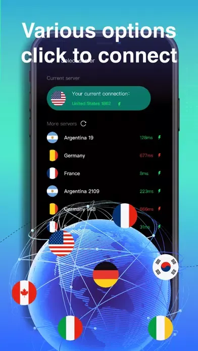 Capturas de pantalla de Immuni Net