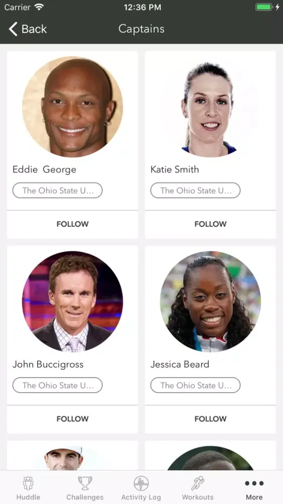 Screenshot di Fan Health Network