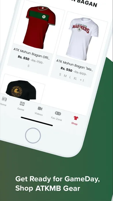 ATK Mohun Bagan Official App স্ক্রিনশট