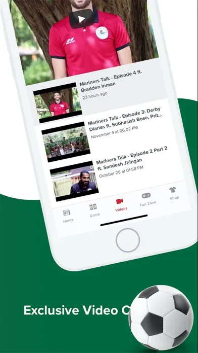ATK Mohun Bagan Official App স্ক্রিনশট