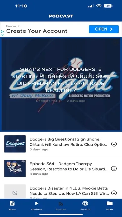 LA Baseball Nation स्क्रीनशॉट
