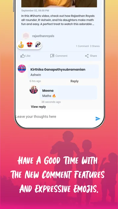 Rajasthan T20 Cricket Fan App Screenshots