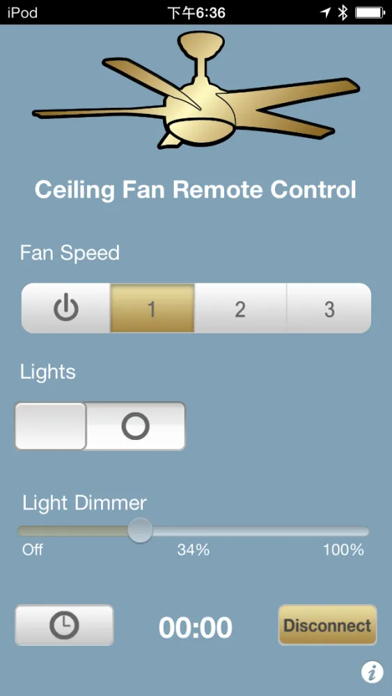 Скриншоты Fan Remote