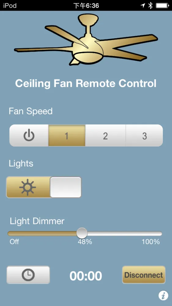 Скриншоты Fan Remote
