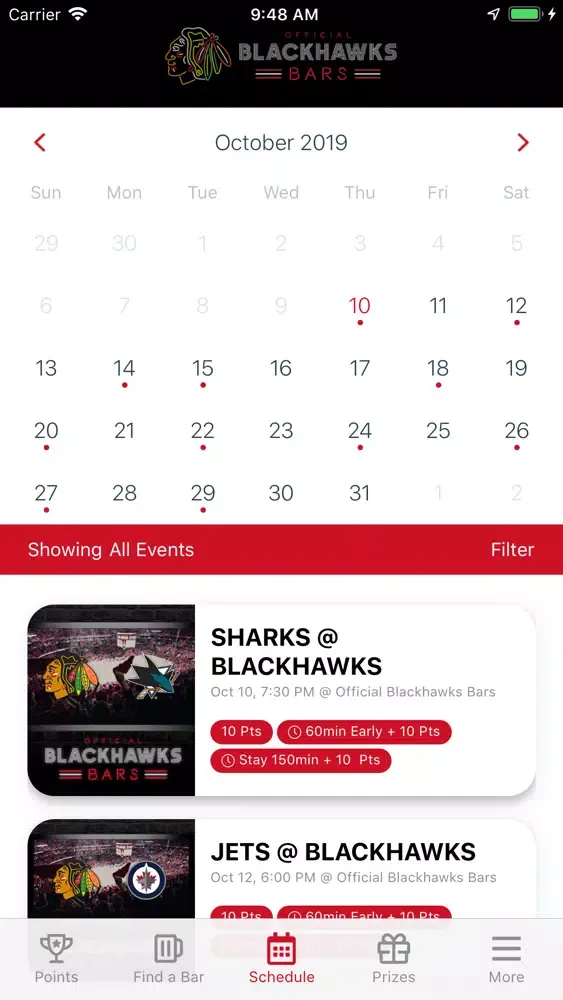 Blackhawks Bars Screenshots