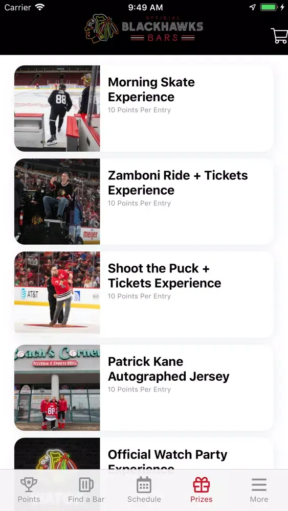 Blackhawks Bars Screenshots