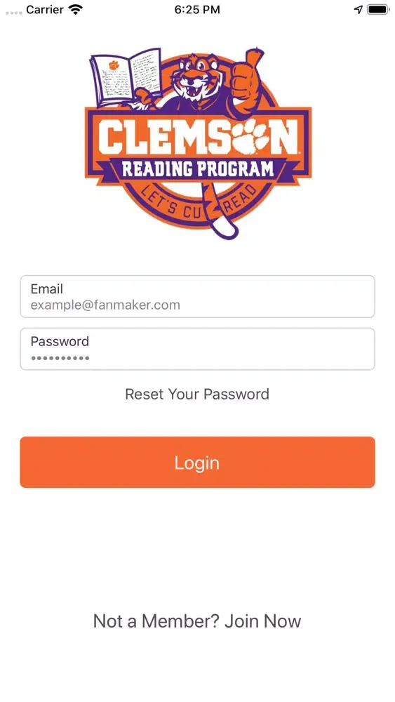 Clemson Reading Program應用截圖