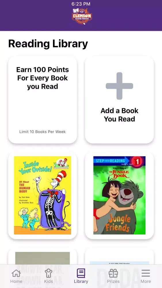 Clemson Reading Program應用截圖